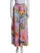 Farm Rio Floral Print Wide Leg Pants