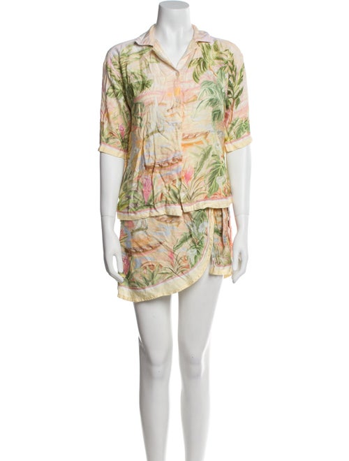 Farm Rio Linen Printed Set