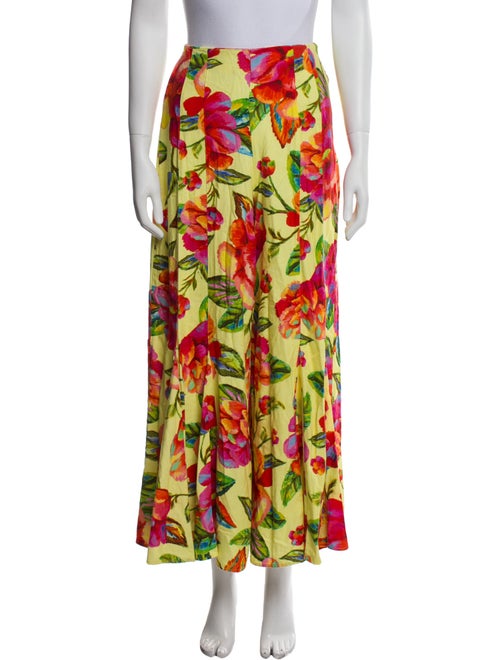 Farm Rio Linen Wide Leg Pants