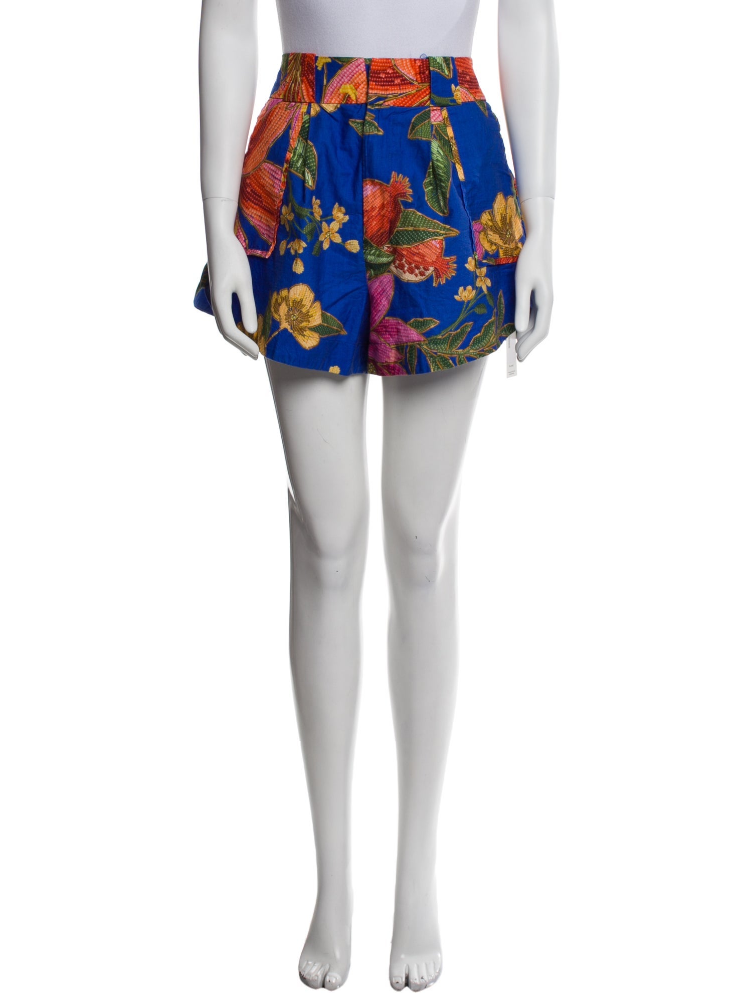 Farm Rio Floral Print Mini Shorts