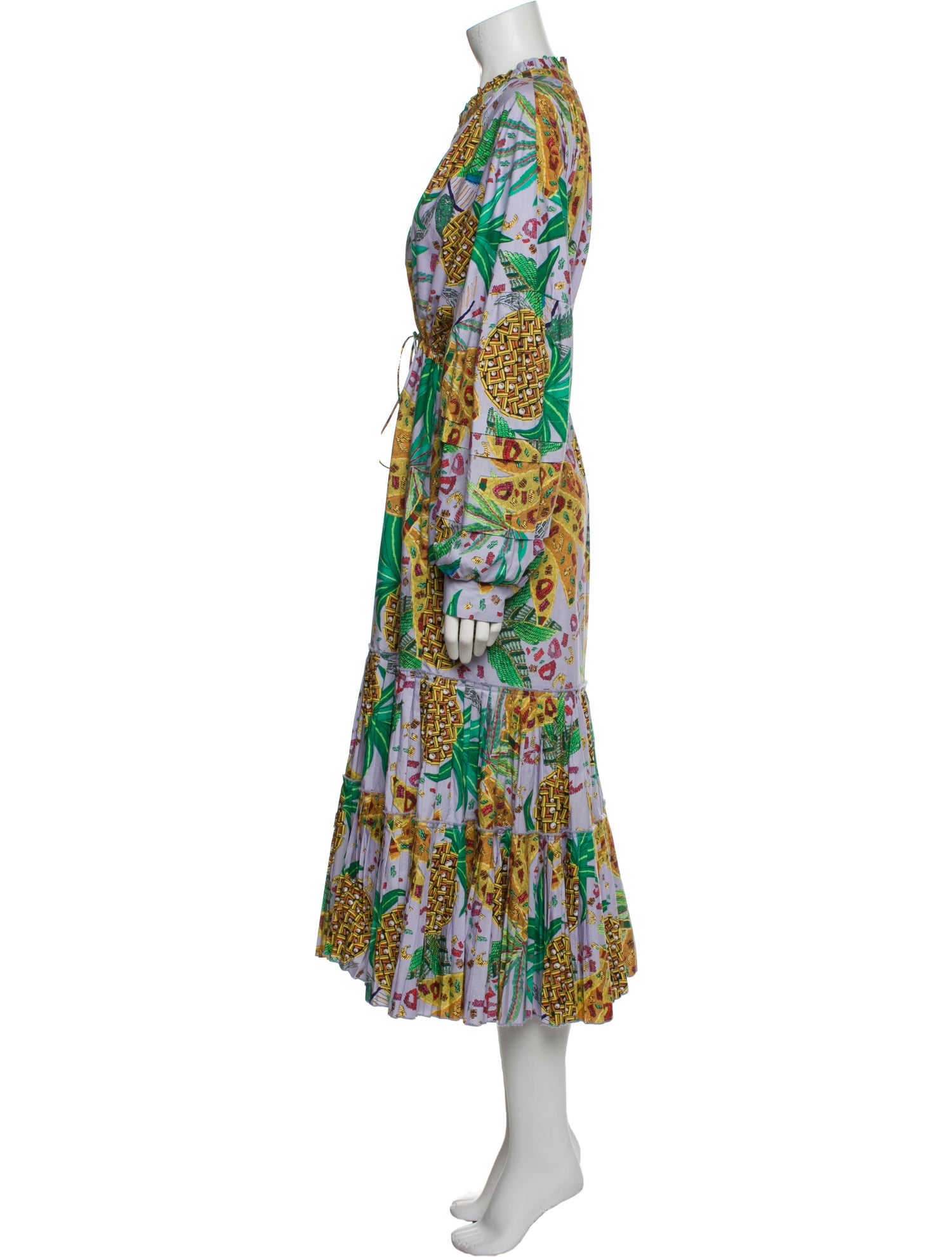 Farm Rio Printed Long Dress