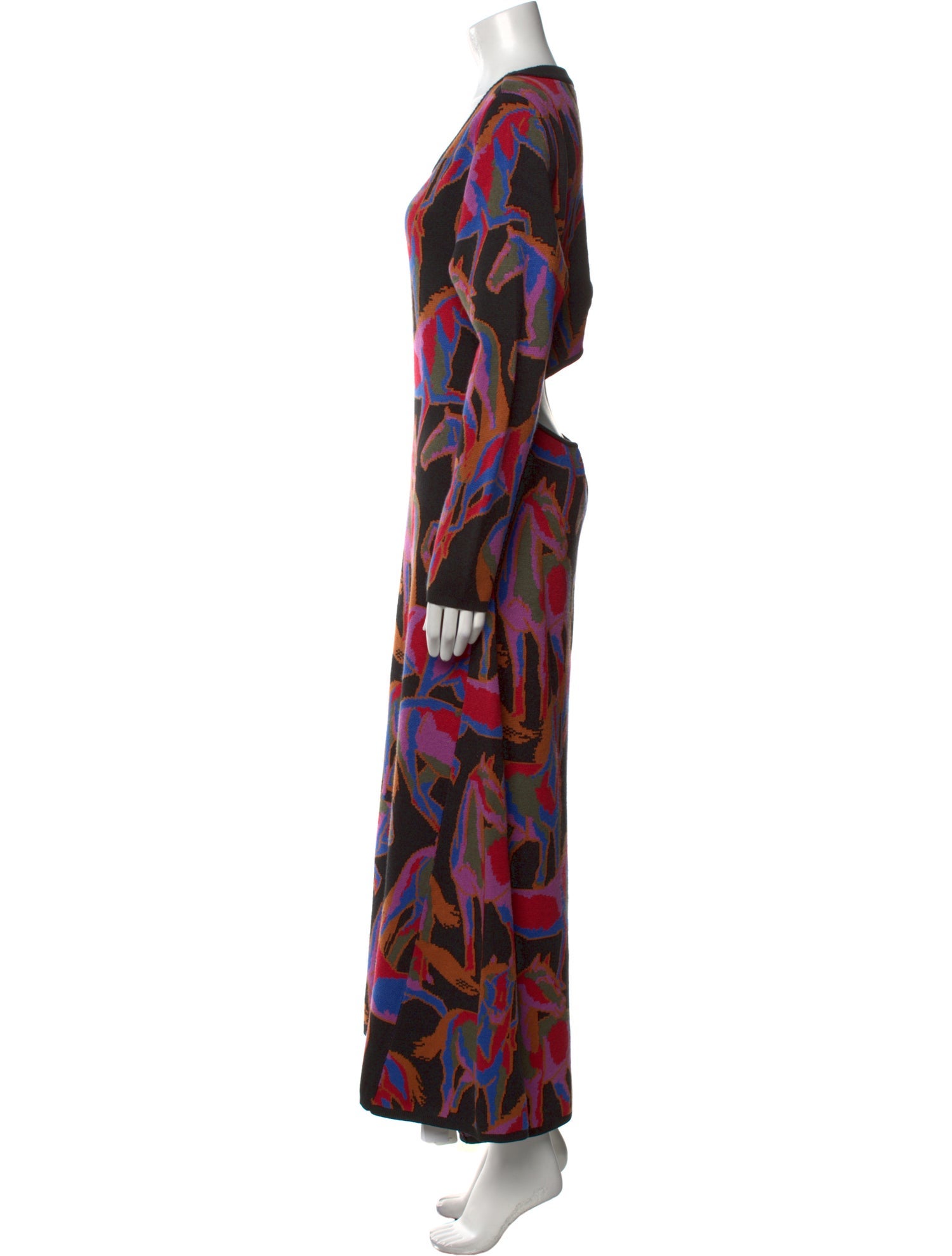 Farm Rio Printed Long Dress