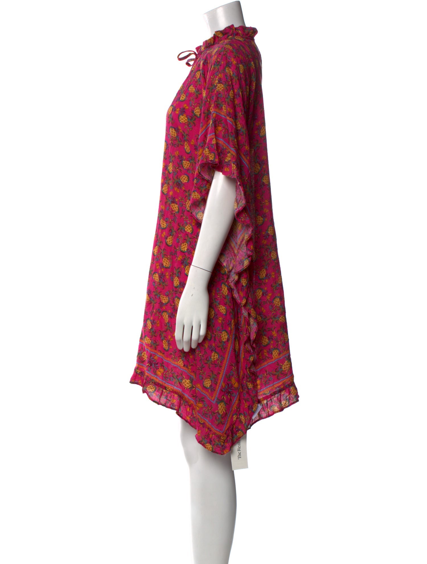 Farm Rio Floral Print Knee-Length Dress