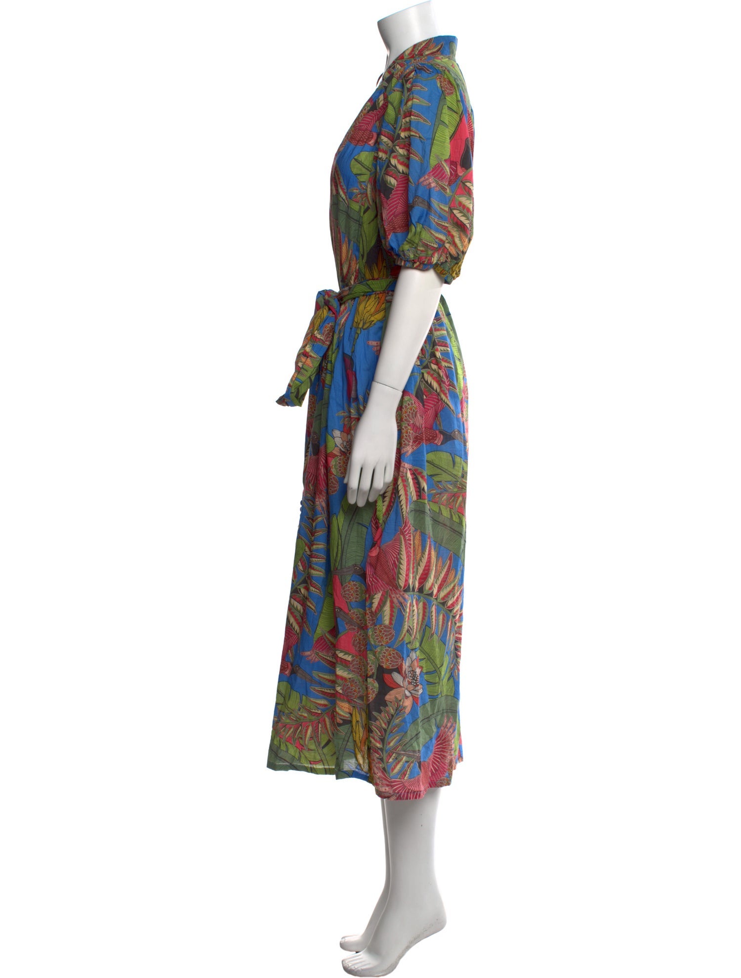 Farm Rio Printed Long Dress