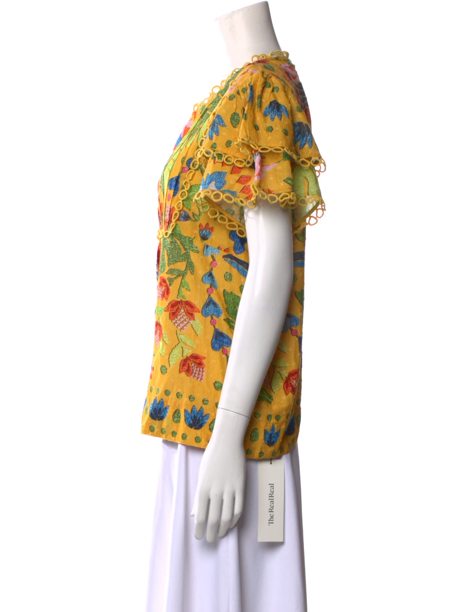 Farm Rio Printed Scoop Neck T-Shirt