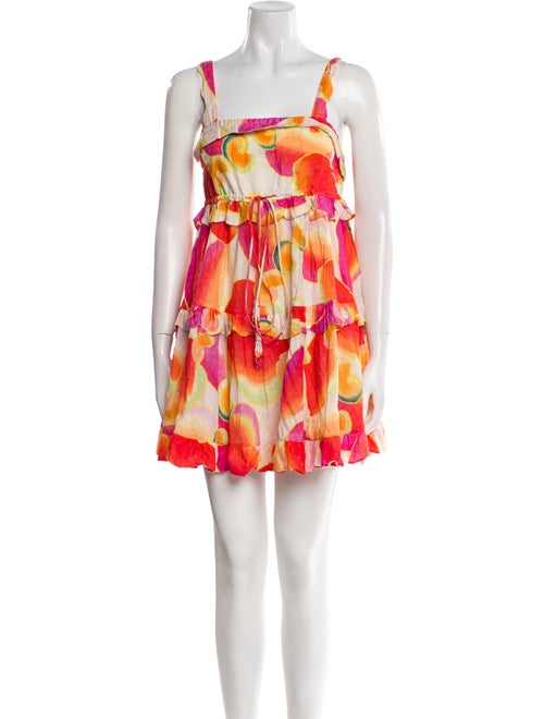 Farm Rio Printed Mini Dress