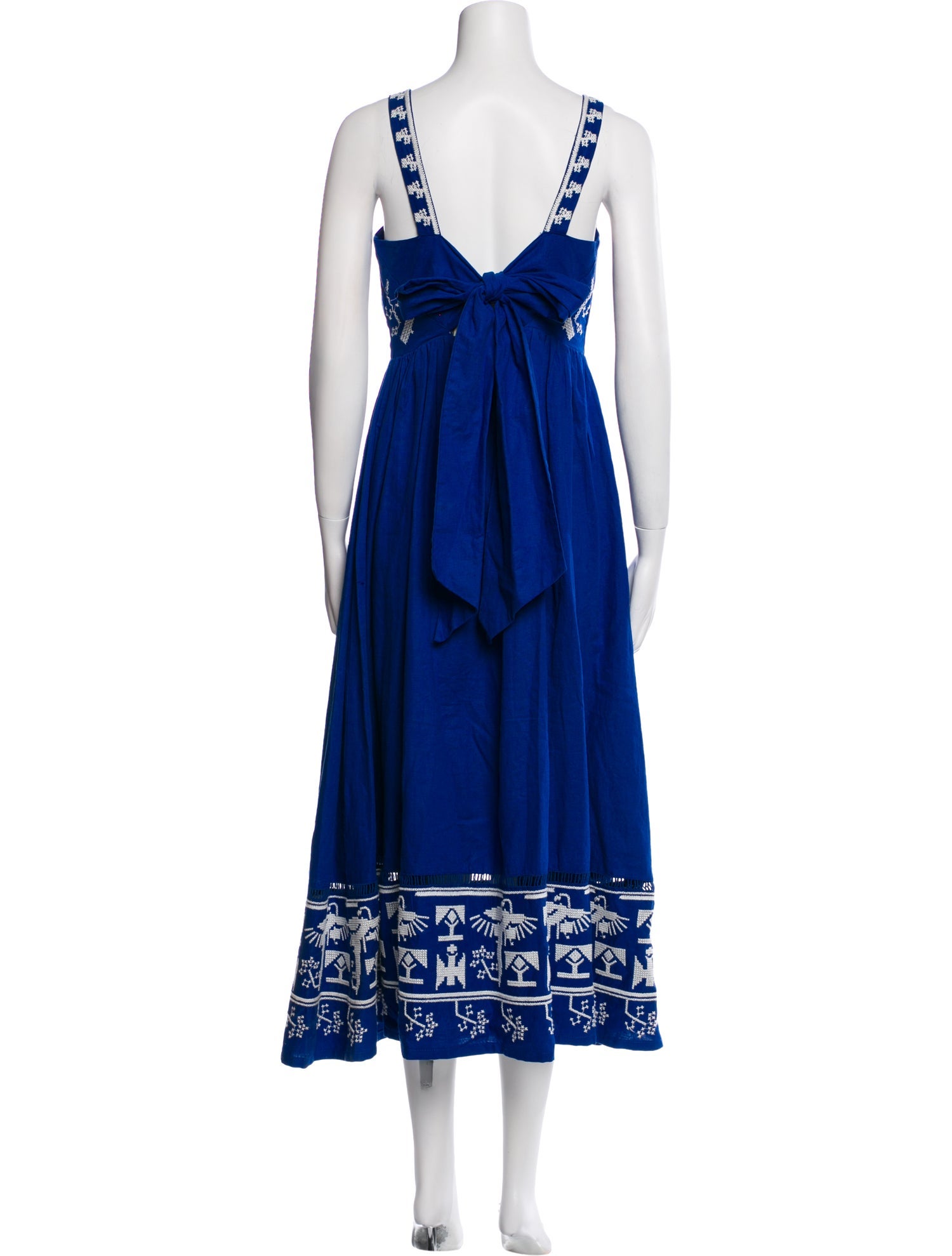 Farm Rio Linen Long Dress