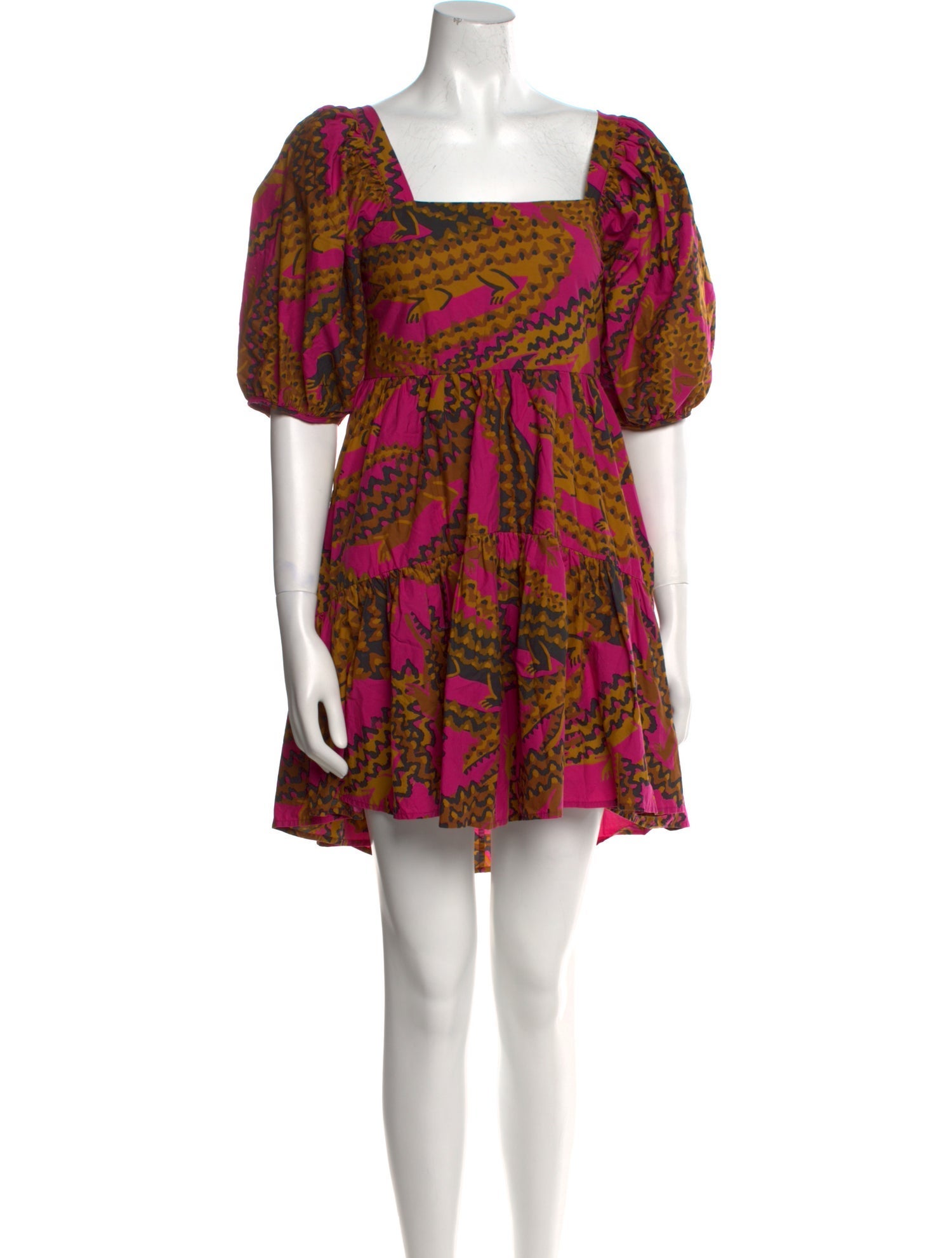 Farm Rio Printed Mini Dress