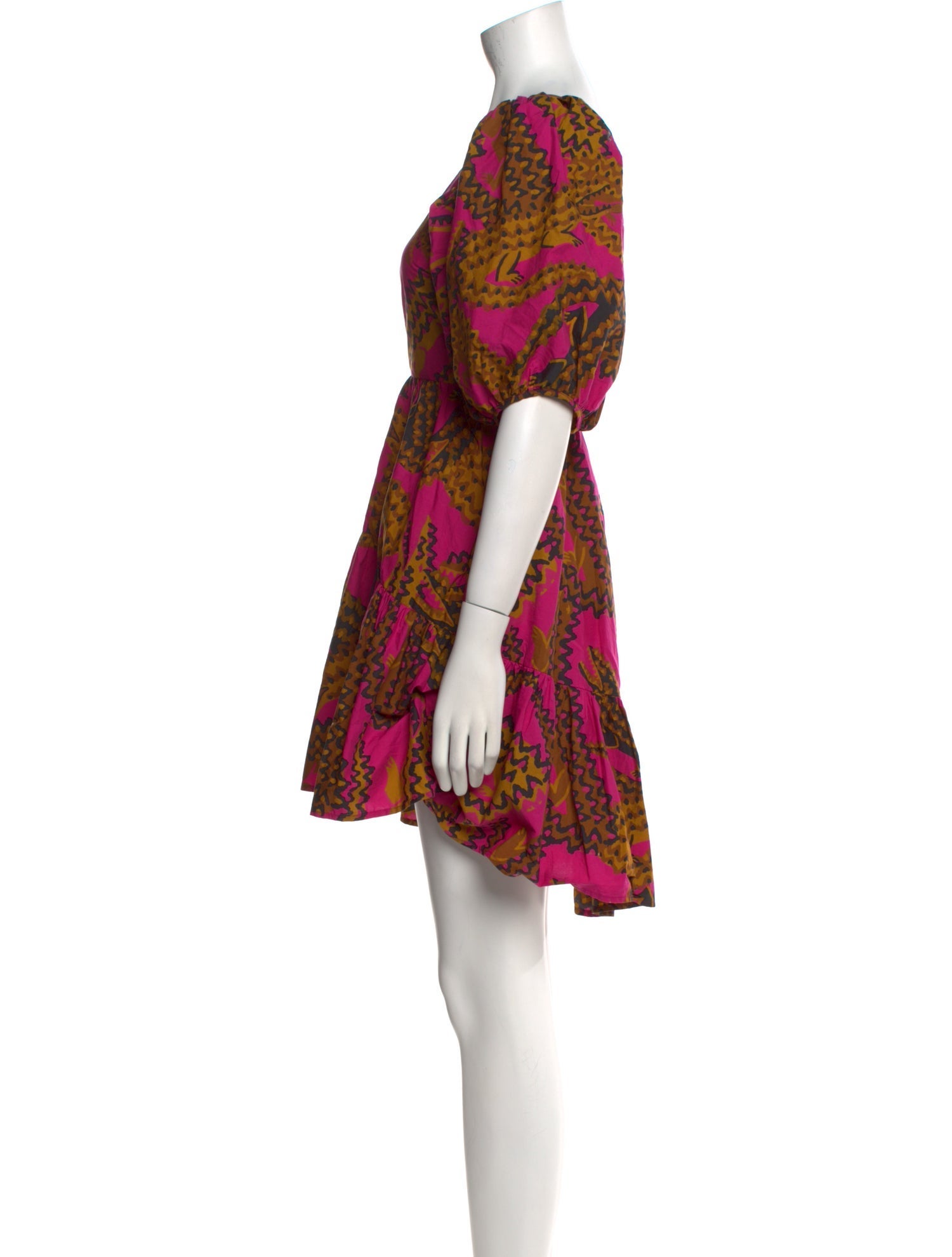 Farm Rio Printed Mini Dress