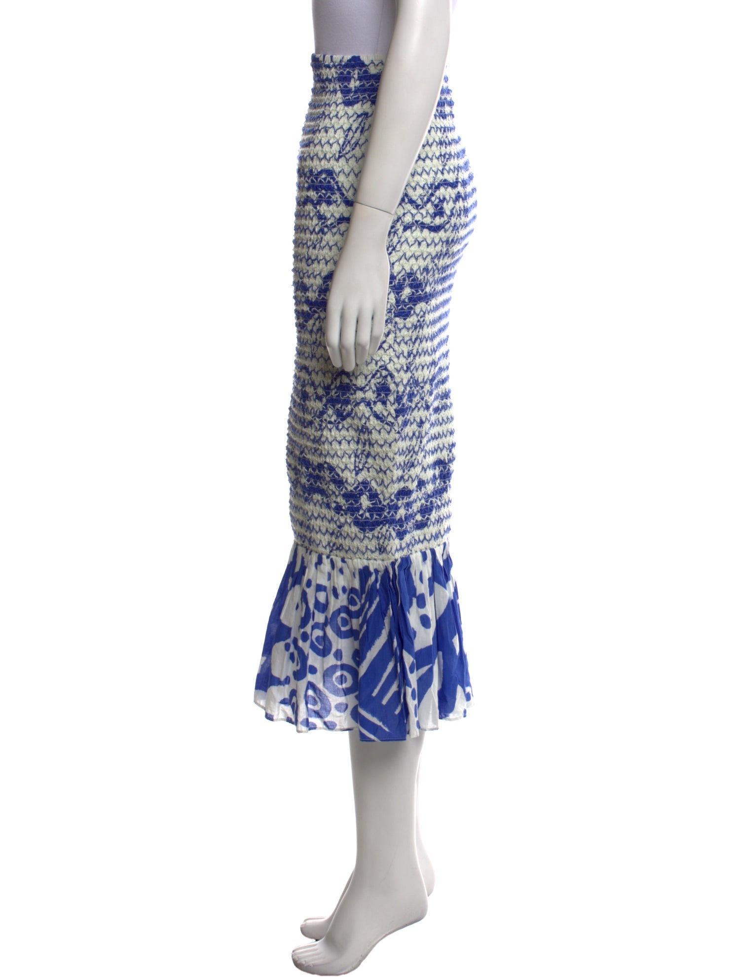 Farm Rio Printed Midi Length Skirt