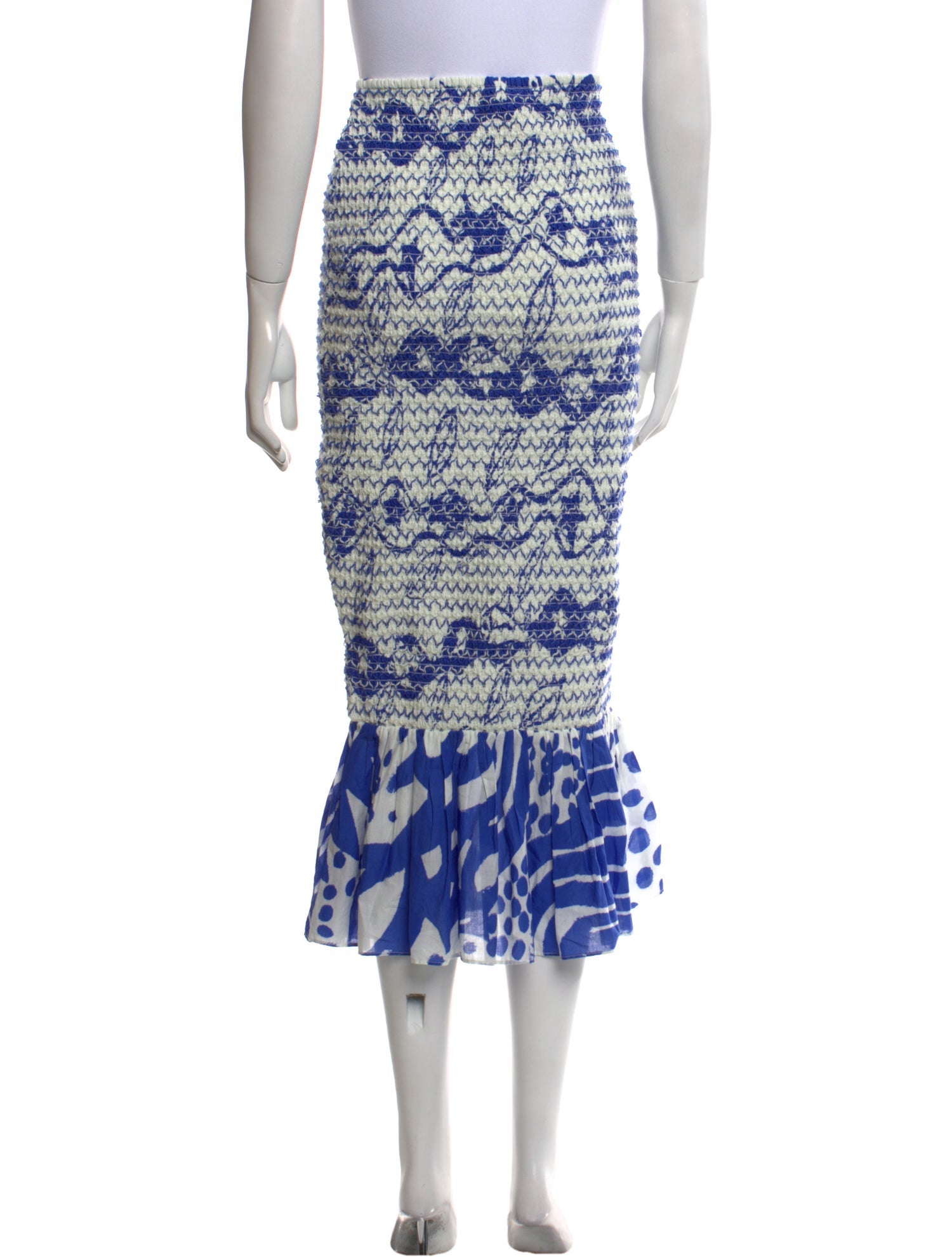 Farm Rio Printed Midi Length Skirt