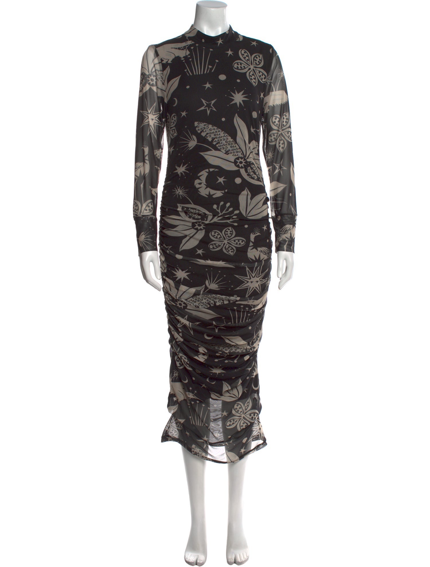 Farm Rio Printed Long Dress