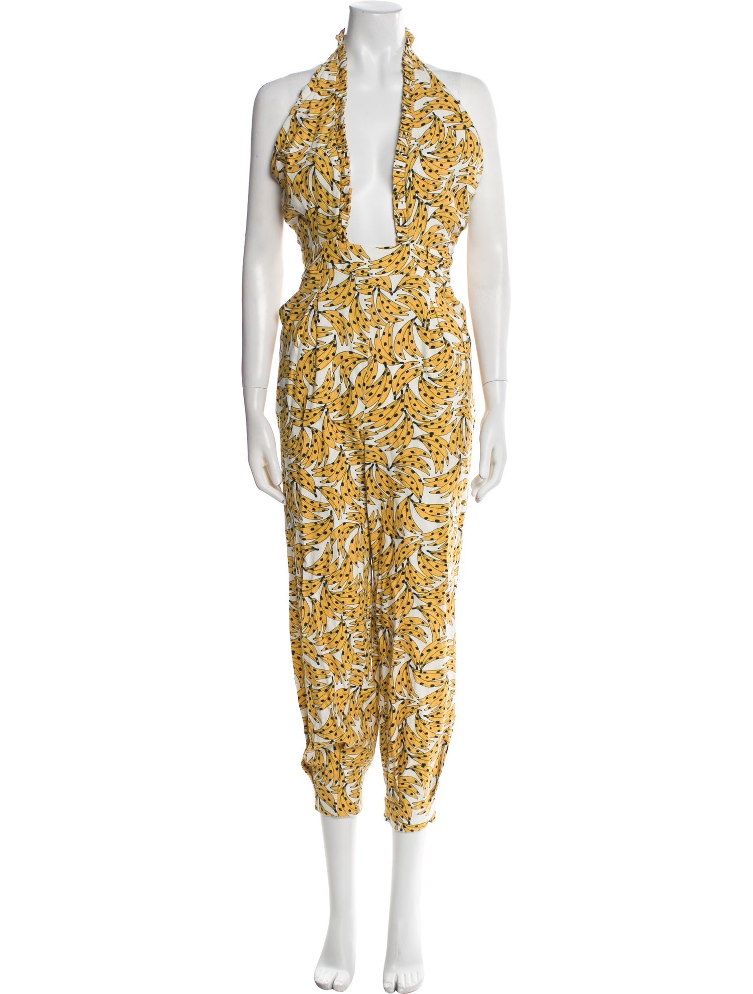 Farm Rio Linen Printed Jumpsuit