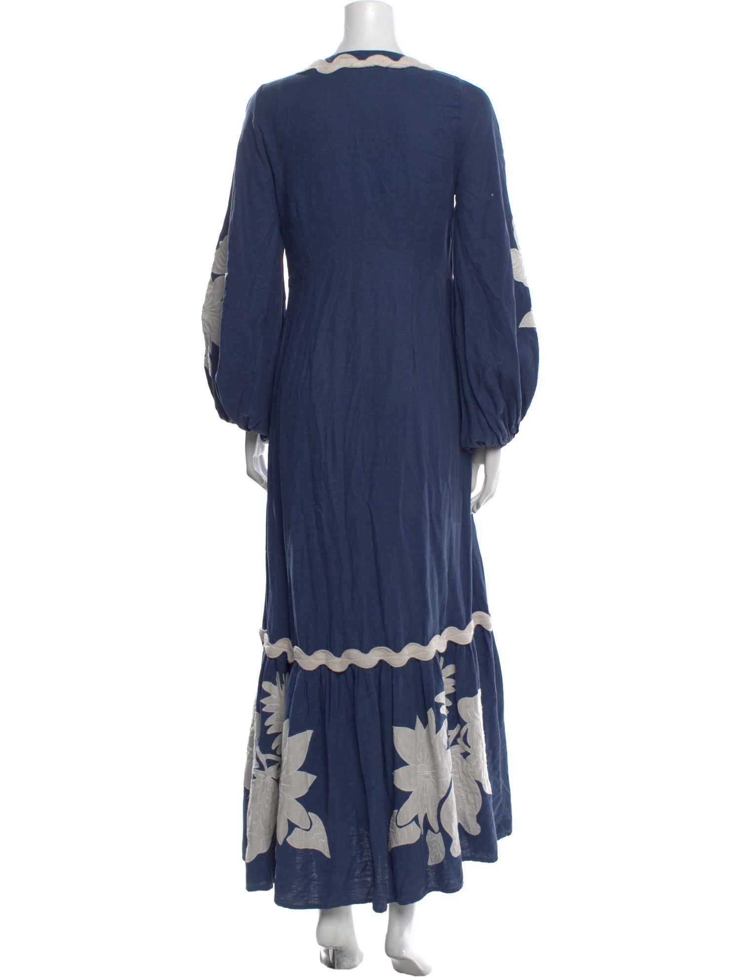 Farm Rio Linen Long Dress