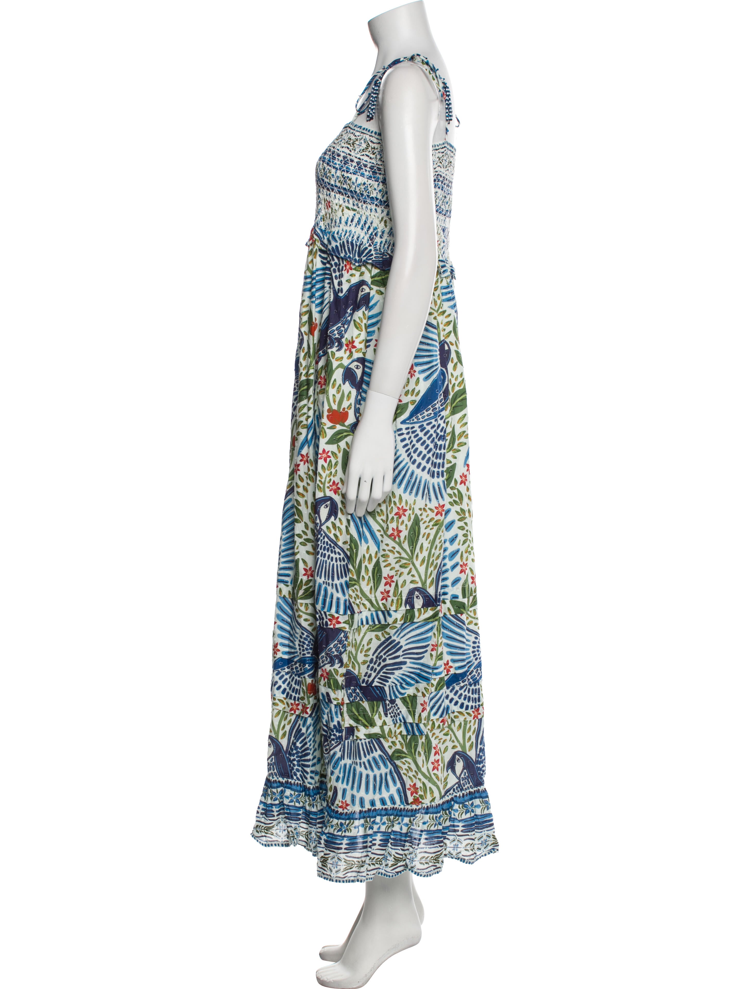 Farm Rio Printed Long Dress