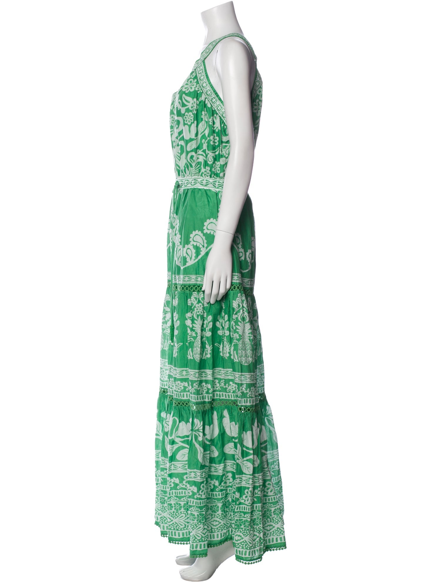 Farm Rio Printed Long Dress w/ Tags