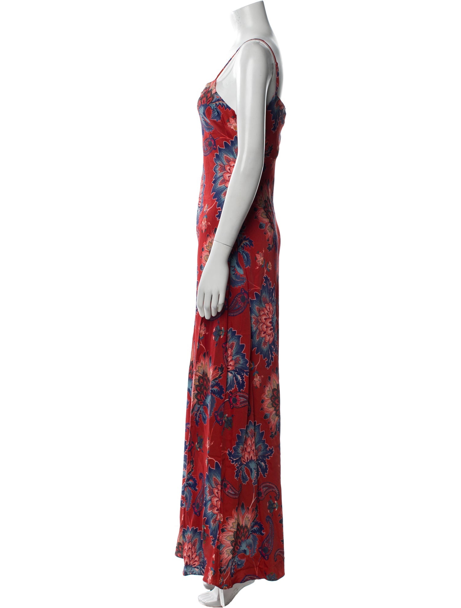Farm Rio Floral Print Long Dress w/ Tags