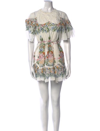 Farm Rio Printed Mini Dress