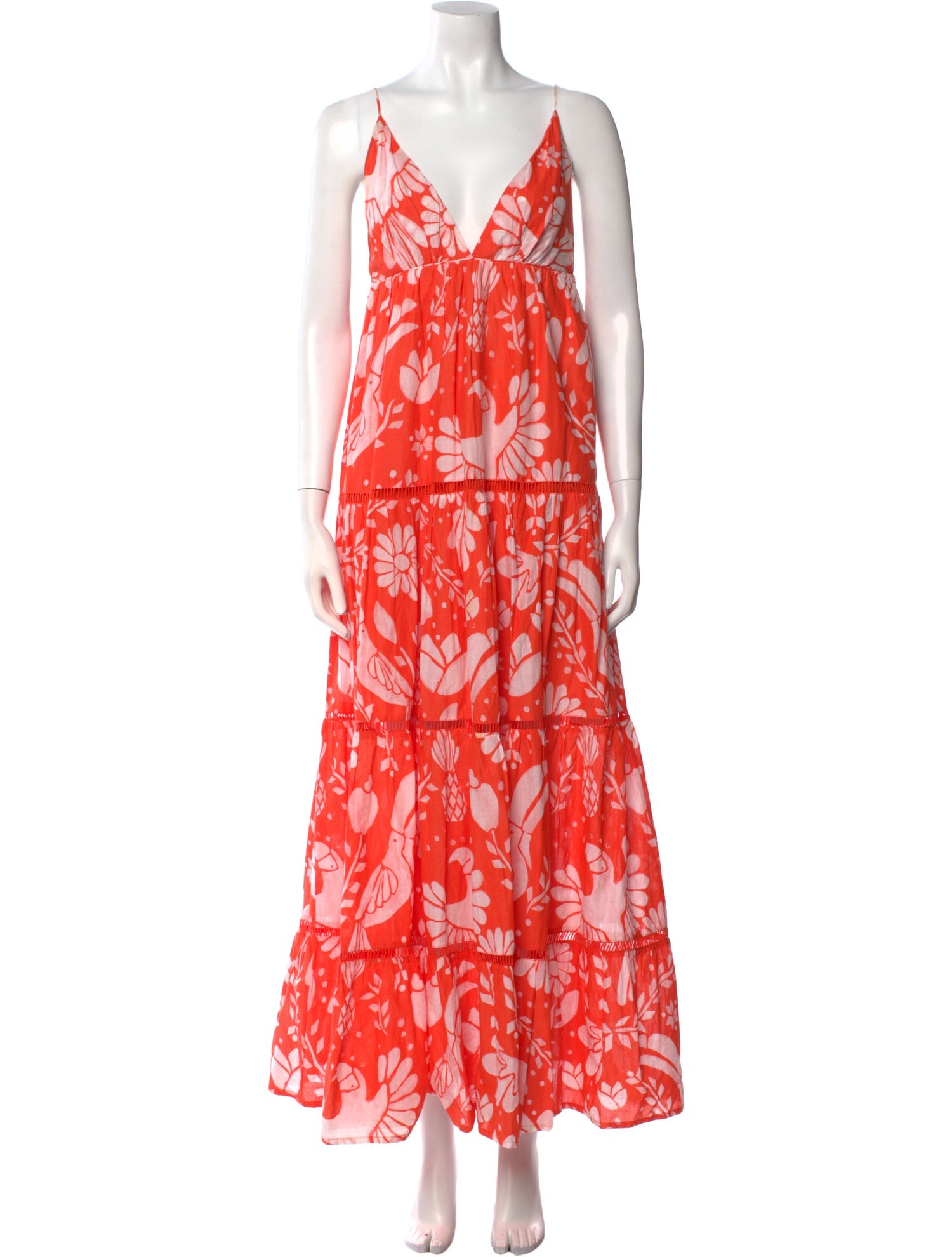 Farm Rio Printed Long Dress