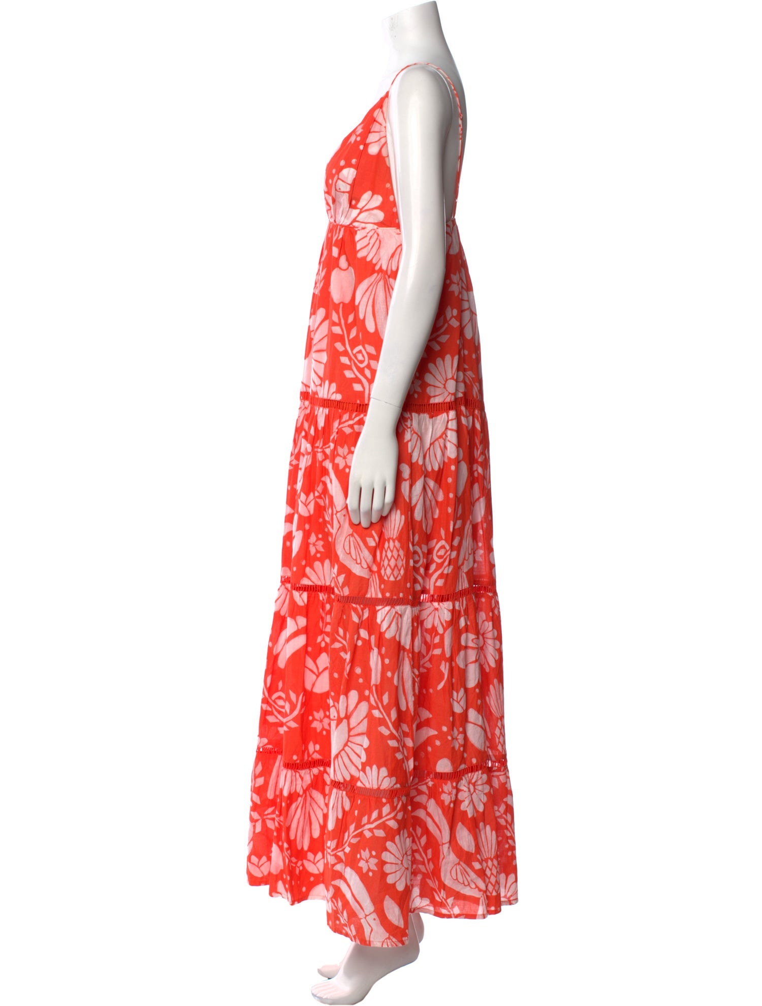 Farm Rio Printed Long Dress