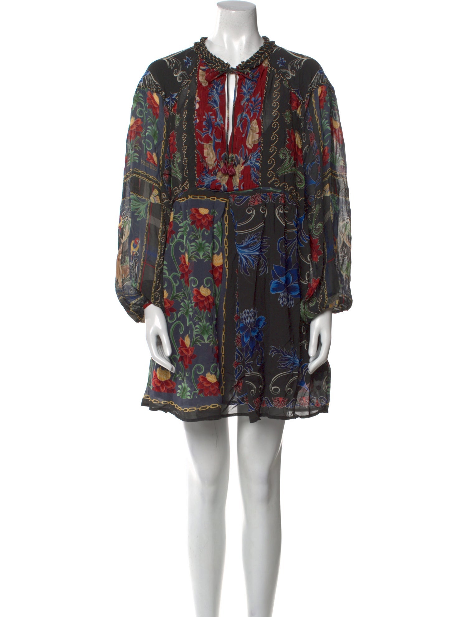 Farm Rio Printed Mini Dress