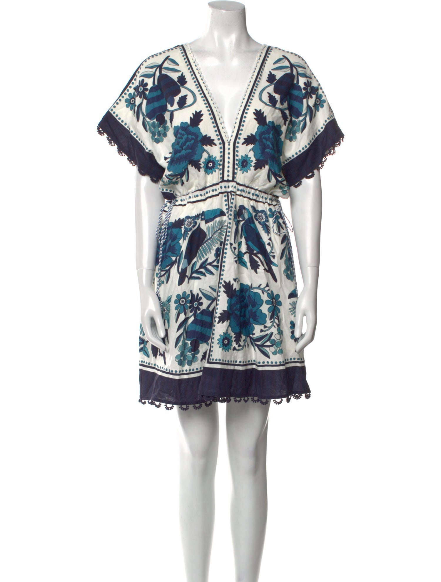 Farm Rio Linen Mini Dress