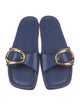 Farm Rio Leather Slides