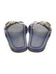 Farm Rio Leather Slides