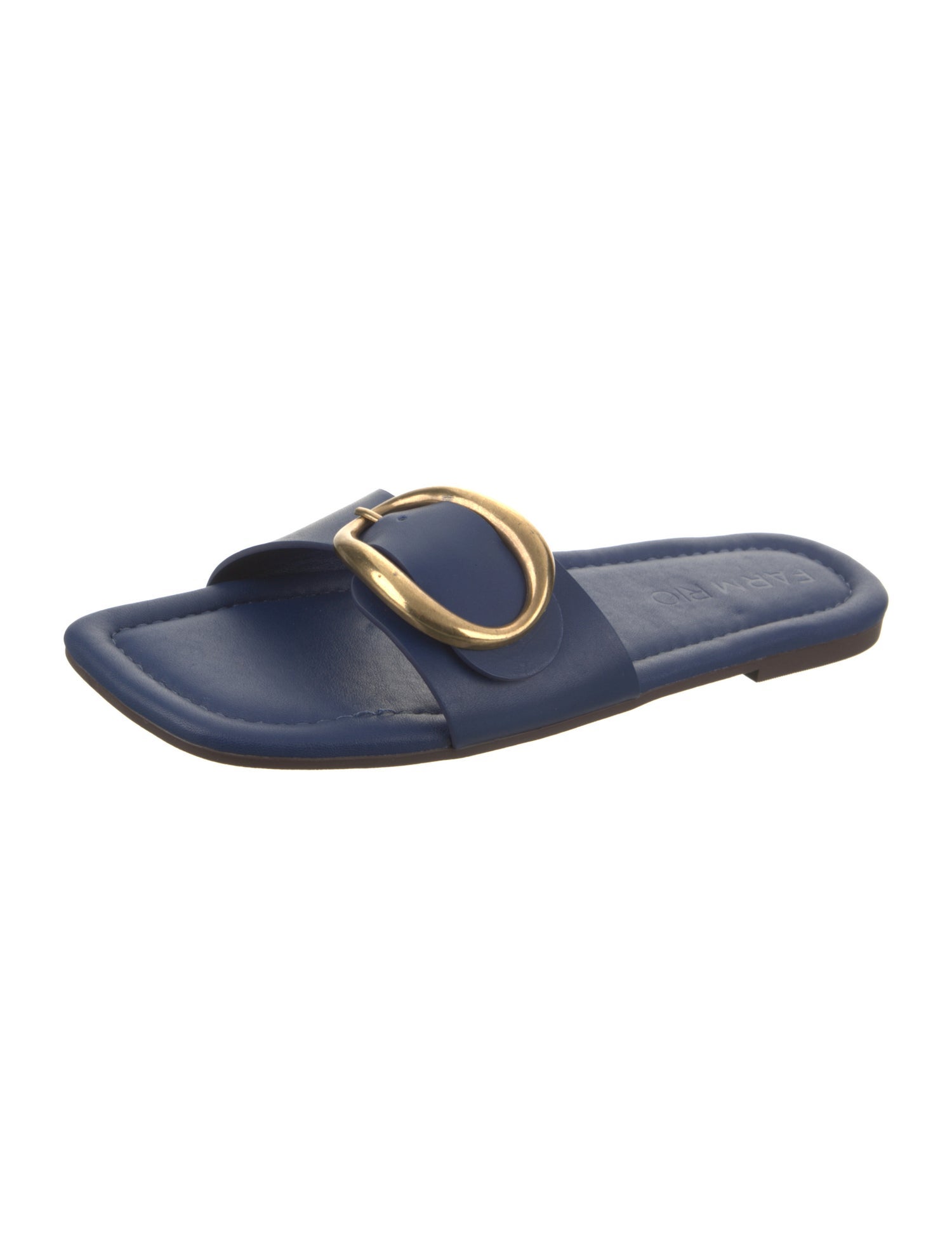 Farm Rio Leather Slides