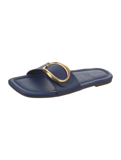 Farm Rio Leather Slides