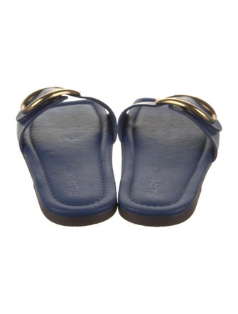 Farm Rio Leather Slides