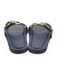 Farm Rio Leather Slides