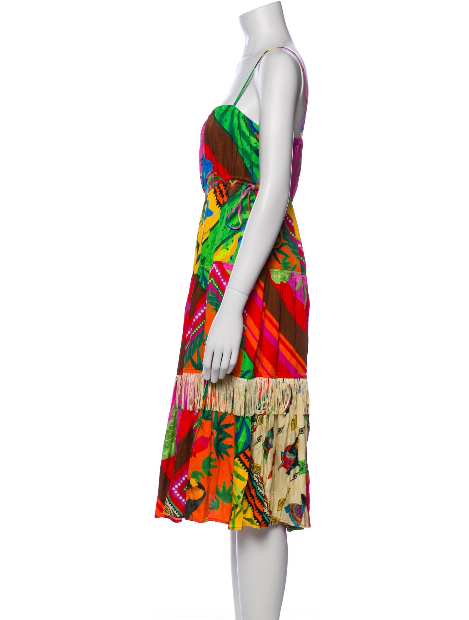 Farm Rio Printed Knee-Length Dress w/ Tags