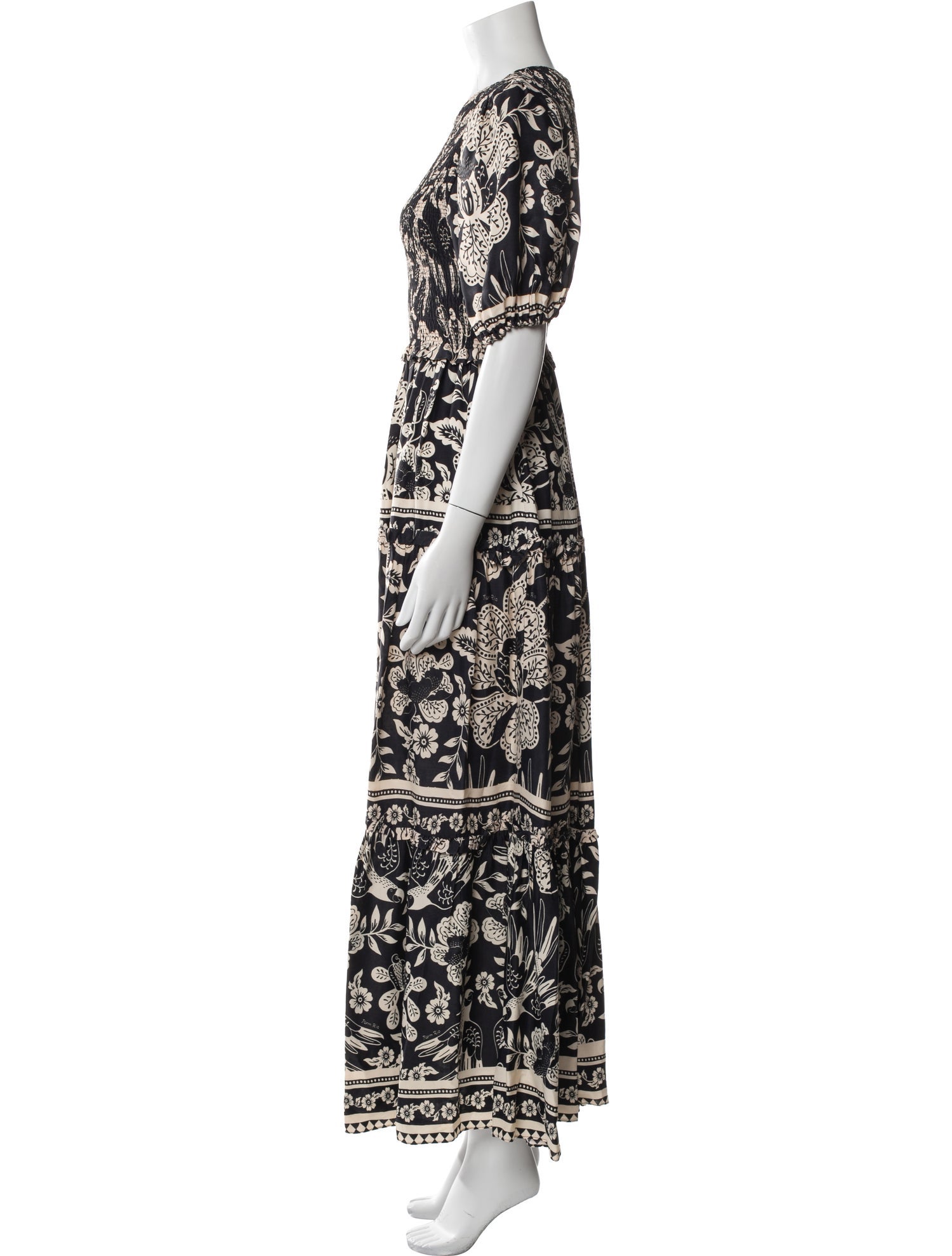 Farm Rio Printed Midi Length Dress