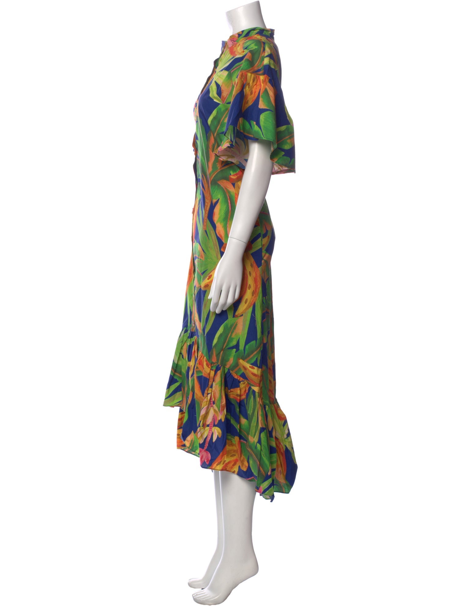 Farm Rio Printed Long Dress w/ Tags