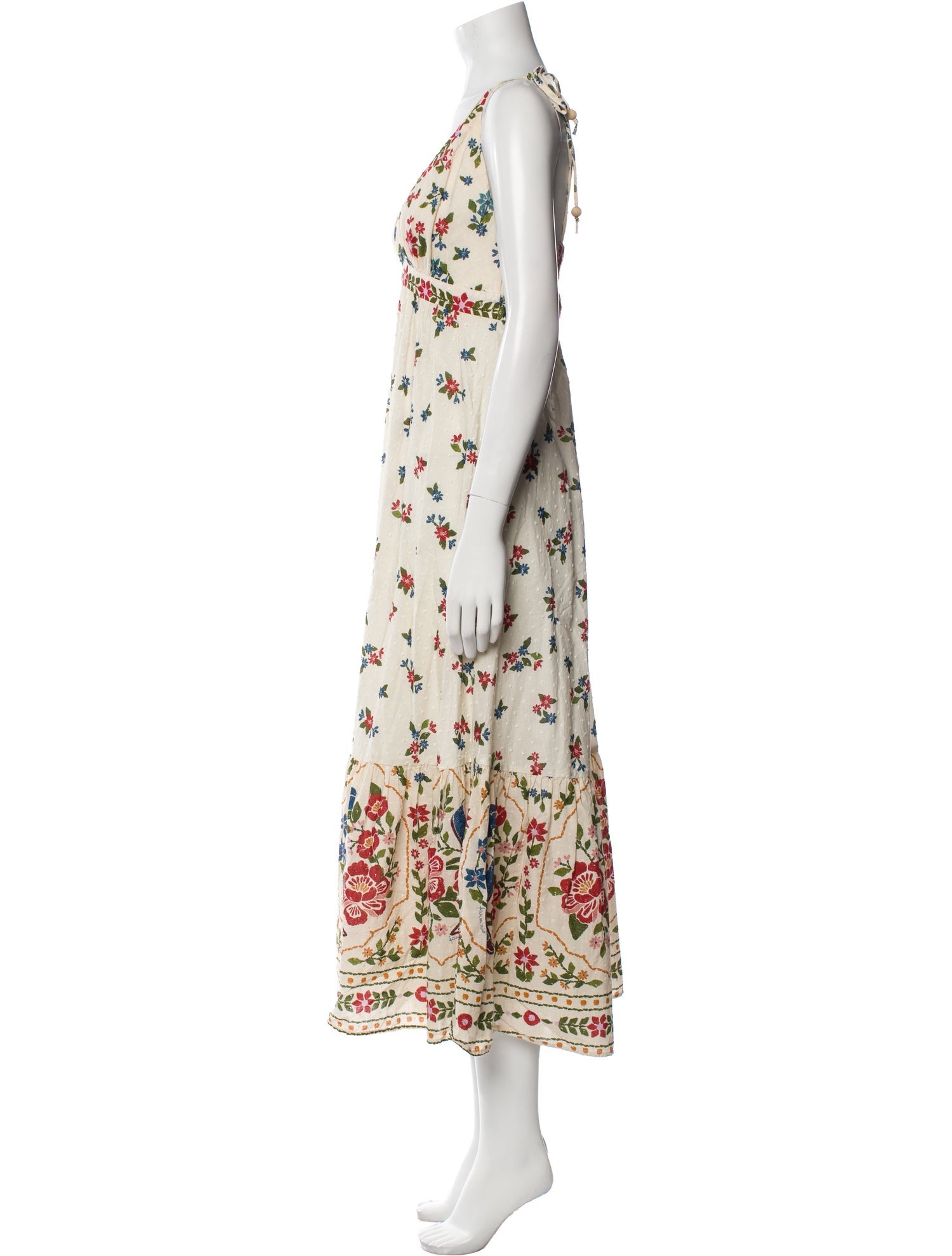 Farm Rio Printed Long Dress