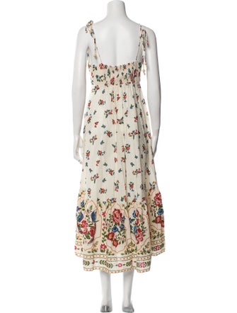 Farm Rio Printed Long Dress