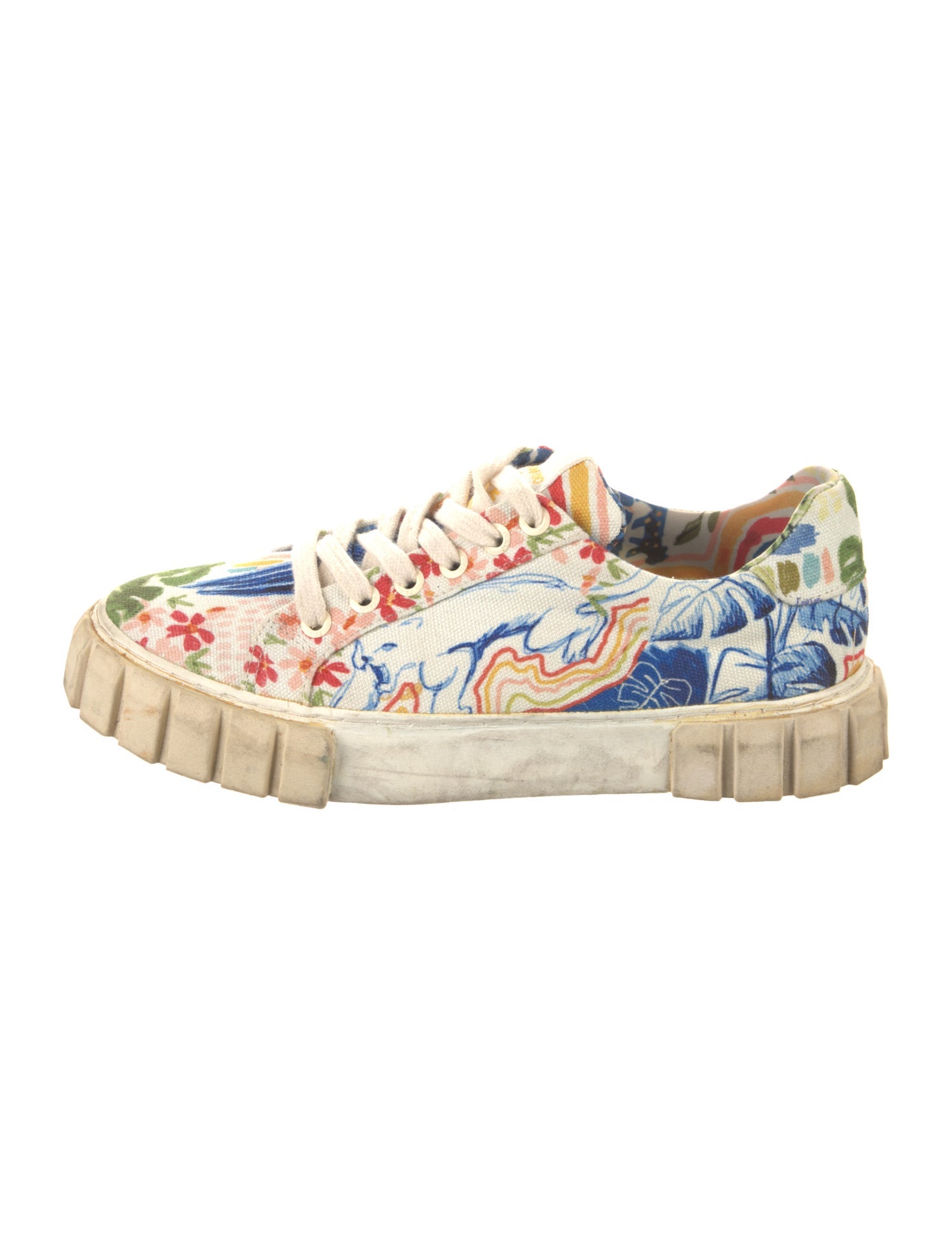 Farm Rio Canvas Floral Print Sneakers