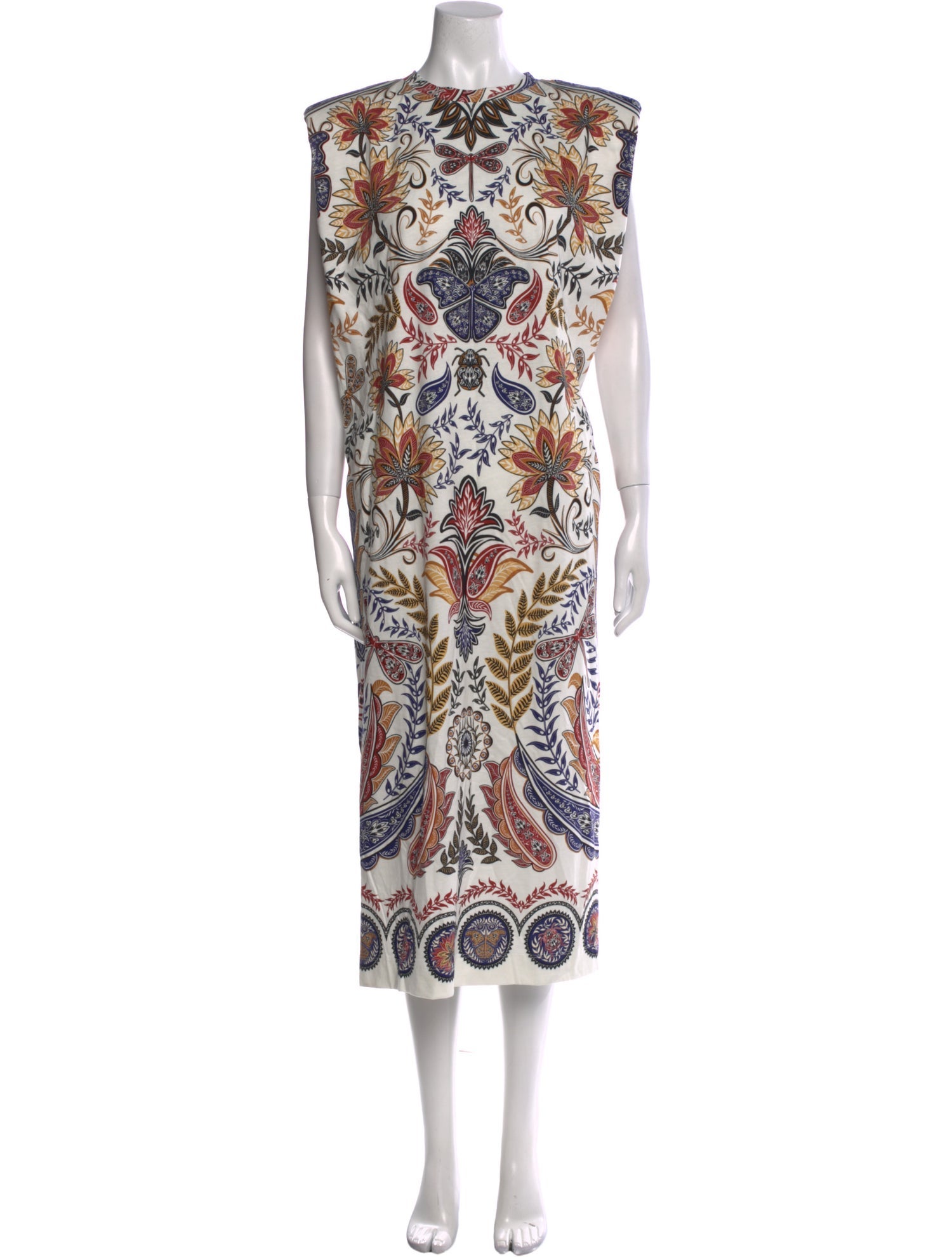 Farm Rio Printed Midi Length Dress