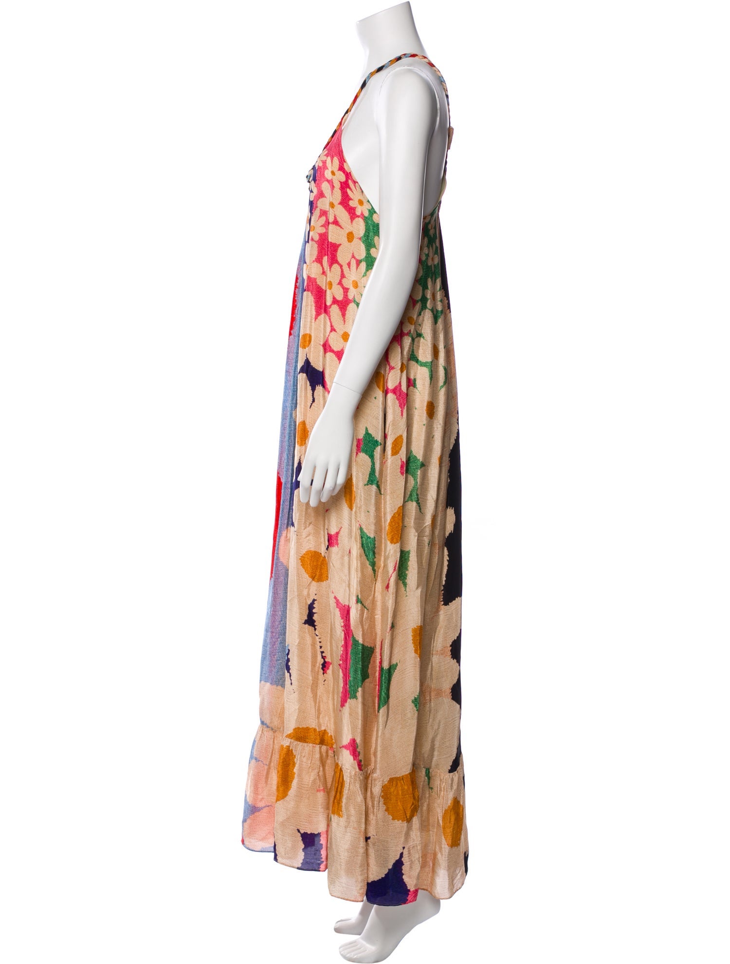 Farm Rio Printed Long Dress