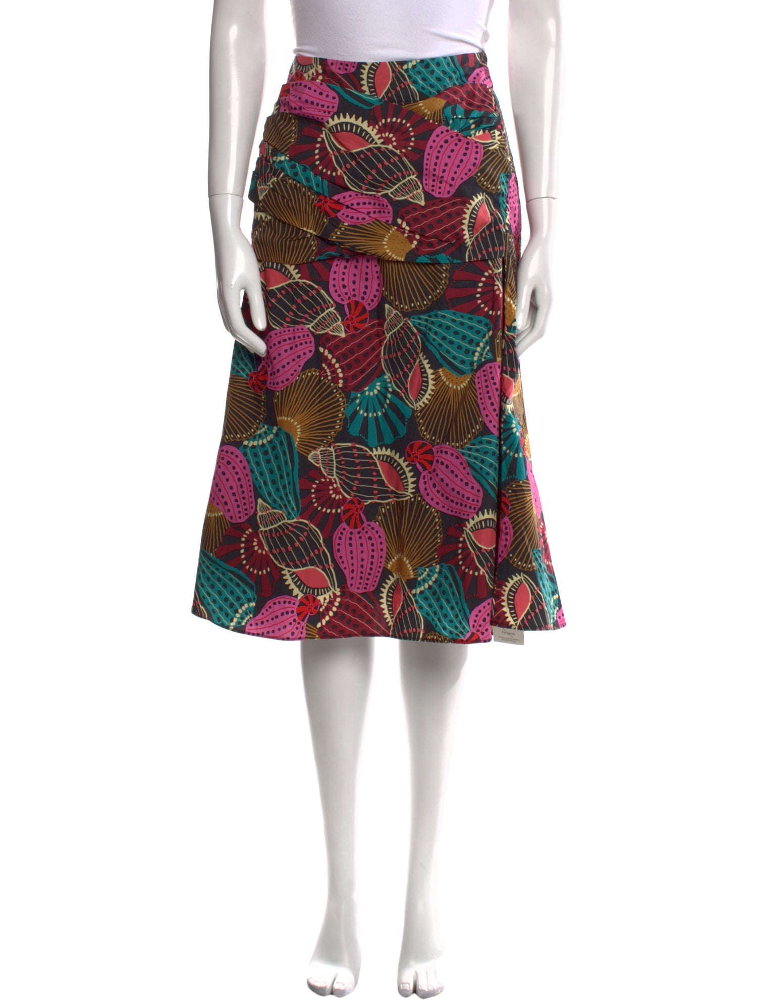 Farm Rio Printed Midi Length Skirt w/ Tags
