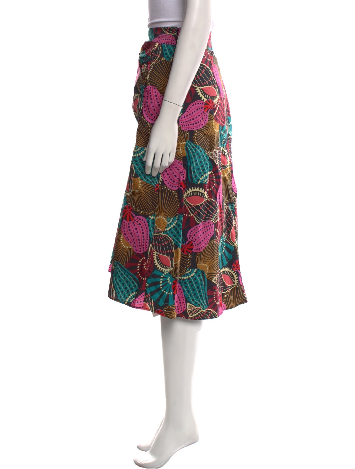 Farm Rio Printed Midi Length Skirt w/ Tags