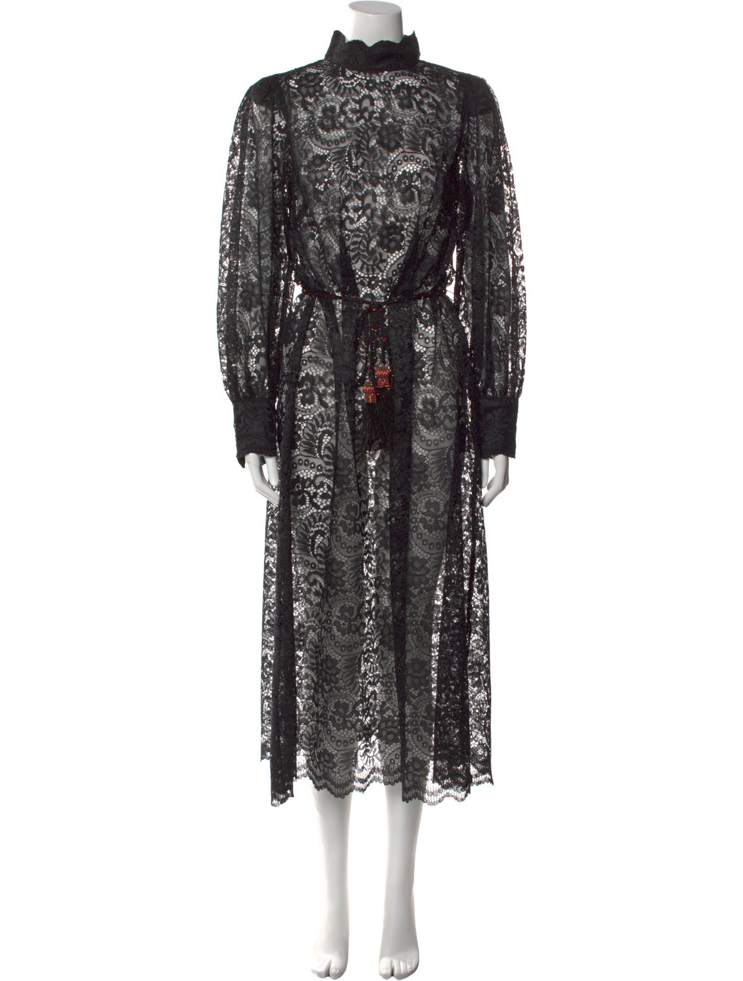 Farm Rio Lace Long Dress