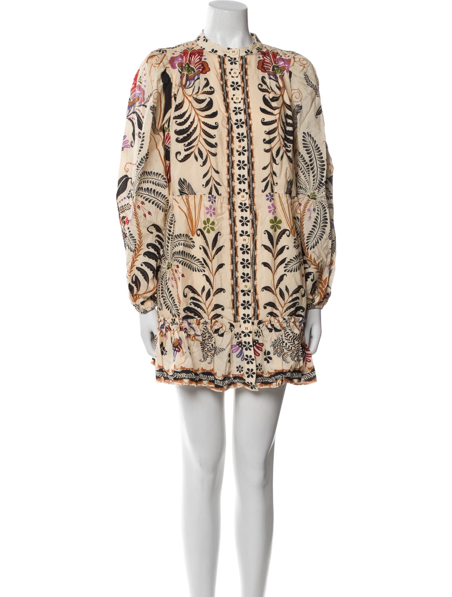 Farm Rio Printed Mini Dress