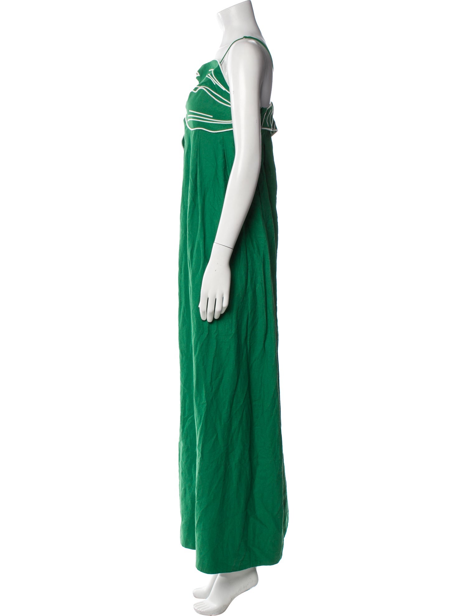 Farm Rio V-Neck Long Dress