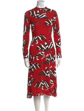 Farm Rio Printed Midi Length Dress