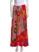 Farm Rio Floral Print Midi Length Skirt