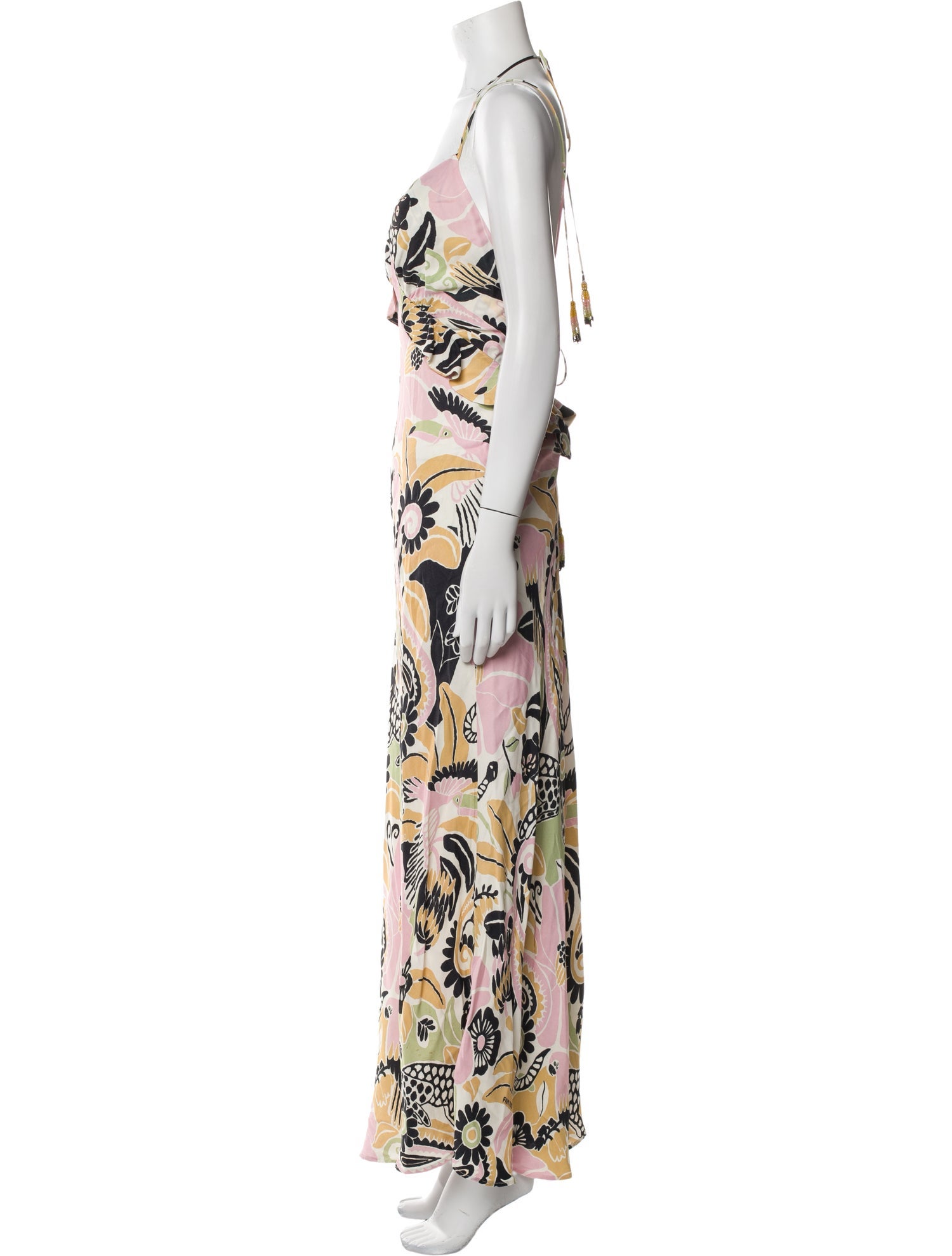 Farm Rio Printed Long Dress