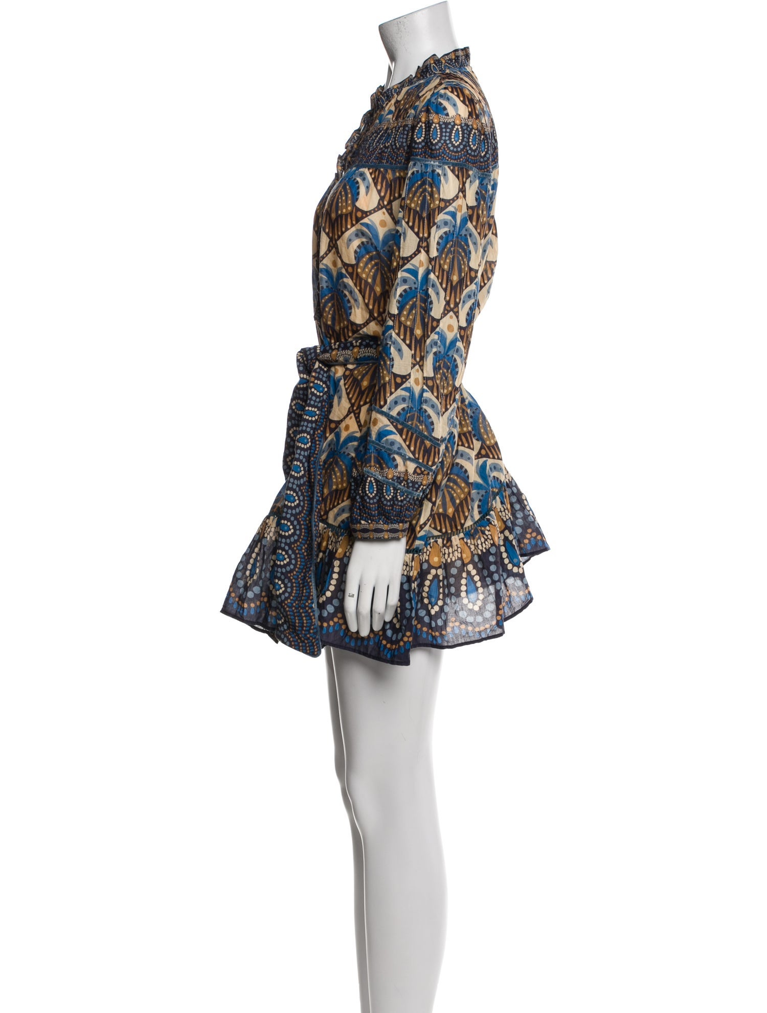 Farm Rio Printed Mini Dress