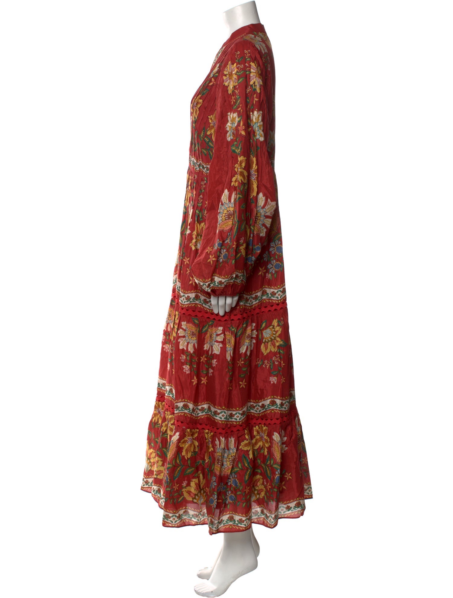 Farm Rio Printed Long Dress